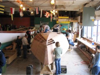 Didi Mini radius chine plywood Mini-Transat boat plans